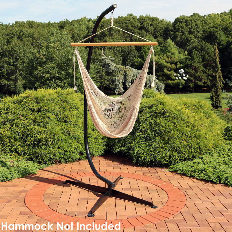 Arlmont & Co. Evelyn Metal Hammock Chair Stand & Reviews Wayfair